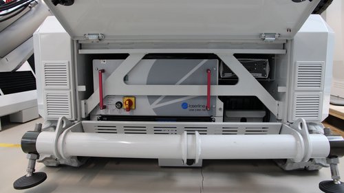 	Cladding system integrated with a Laserline LDM at the CladdOn System by Laserline diode lasers