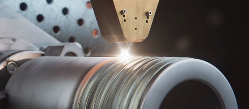 Application of a larger surface laser cladding technology on metal by Laserline diode lasers